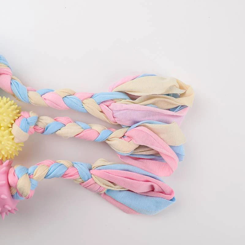 ToughChew™ TPR Dog Chew Toy – Durable Dental Toy for Small Dogs