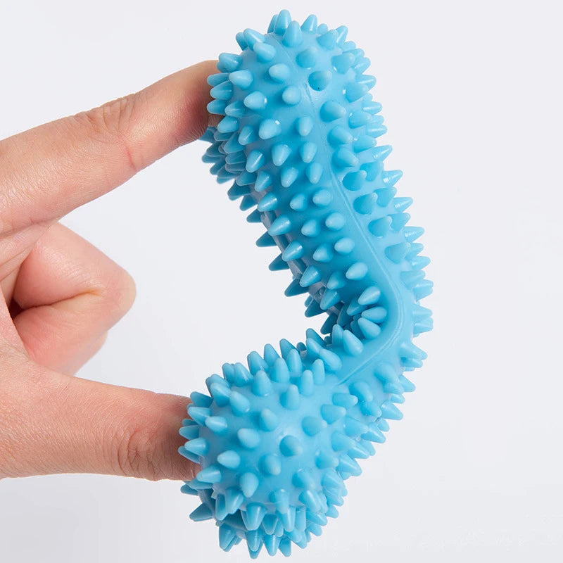 ToughChew™ TPR Dog Chew Toy – Durable Dental Toy for Small Dogs
