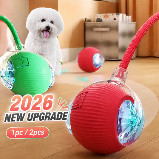 SmartRoll™ Interactive Dog Ball – Automatic Rechargeable Rolling Toy
