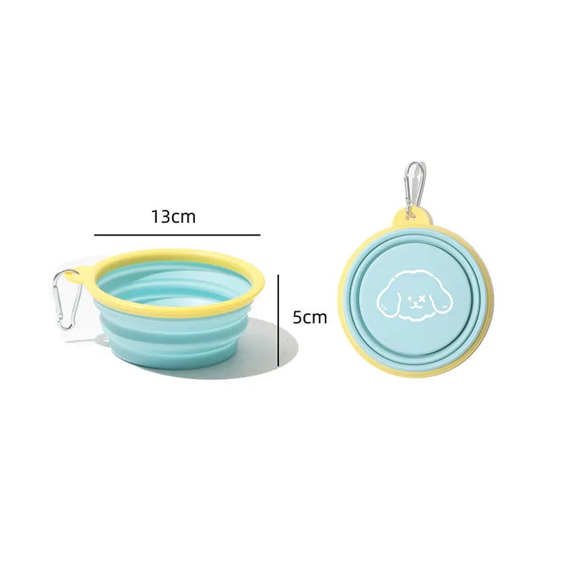 TravelBowl™ — Collapsible Travel Bowl for Pets