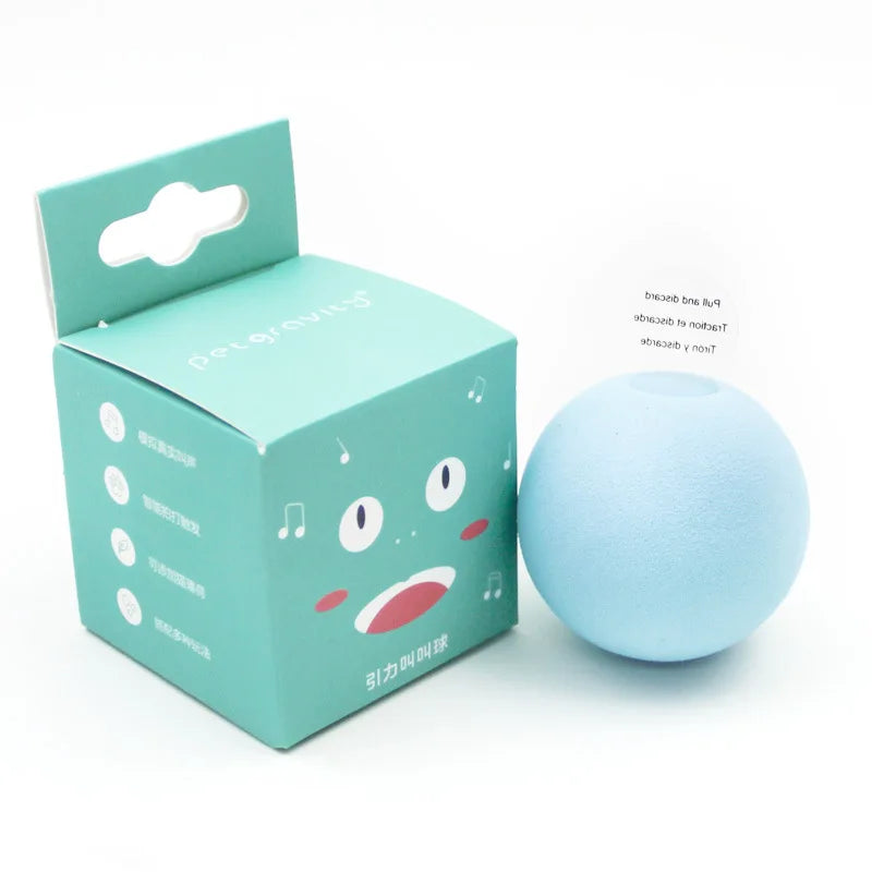 SmartPounce™ Interactive Cat Ball – Electric Plush Catnip Toy for Cats