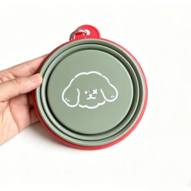 TravelBowl™ — Collapsible Travel Bowl for Pets