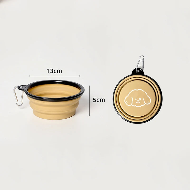 TravelBowl™ — Collapsible Travel Bowl for Pets