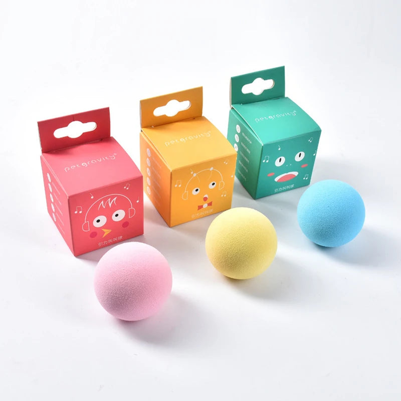 SmartPounce™ Interactive Cat Ball – Electric Plush Catnip Toy for Cats
