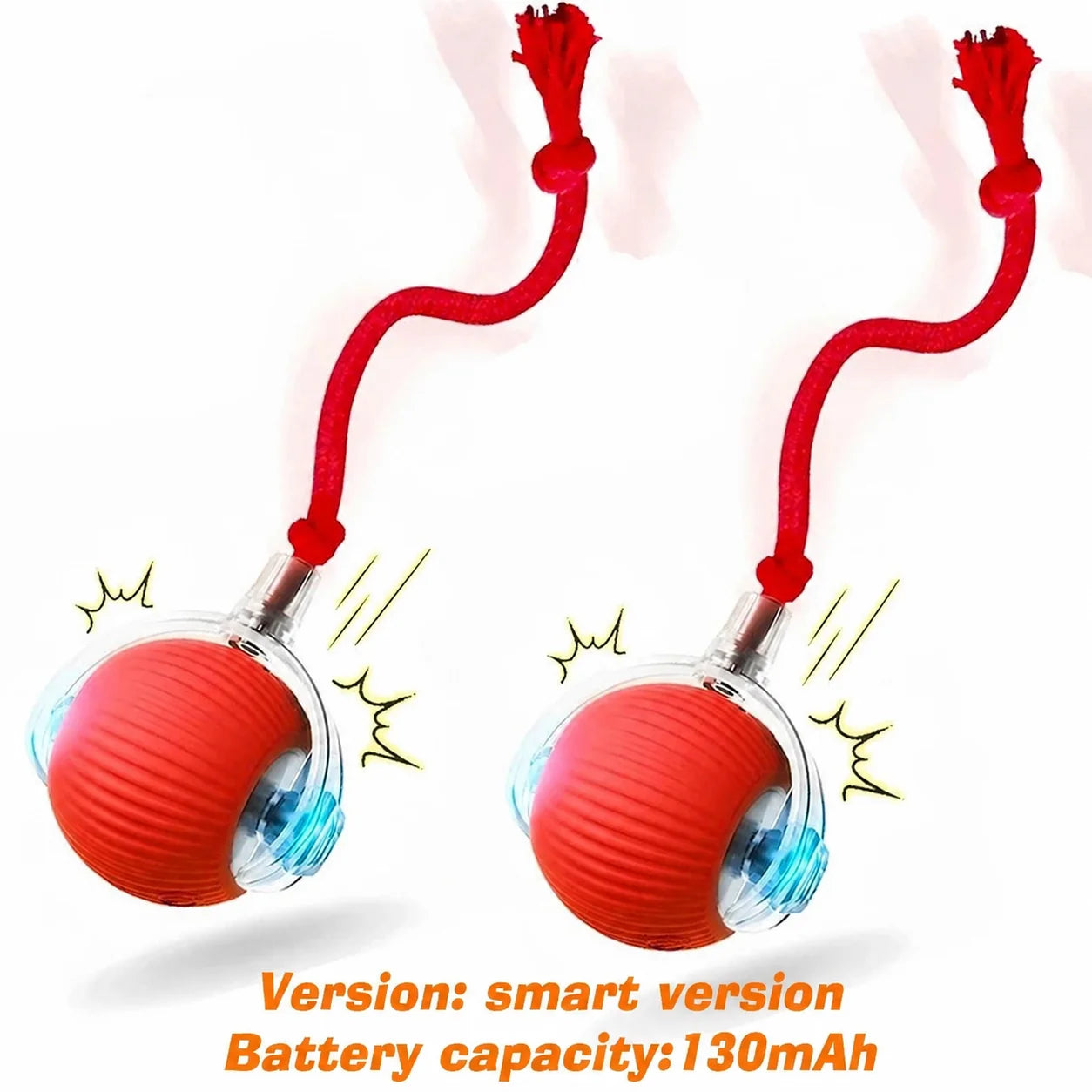 SmartRoll™ Interactive Dog Ball – Automatic Rechargeable Rolling Toy