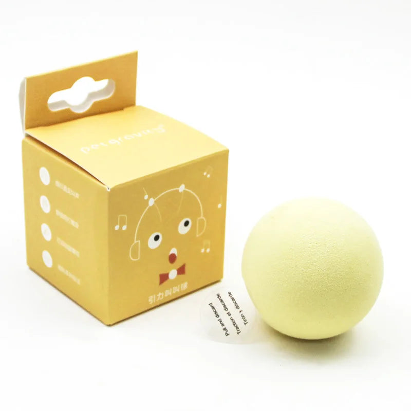 SmartPounce™ Interactive Cat Ball – Electric Plush Catnip Toy for Cats