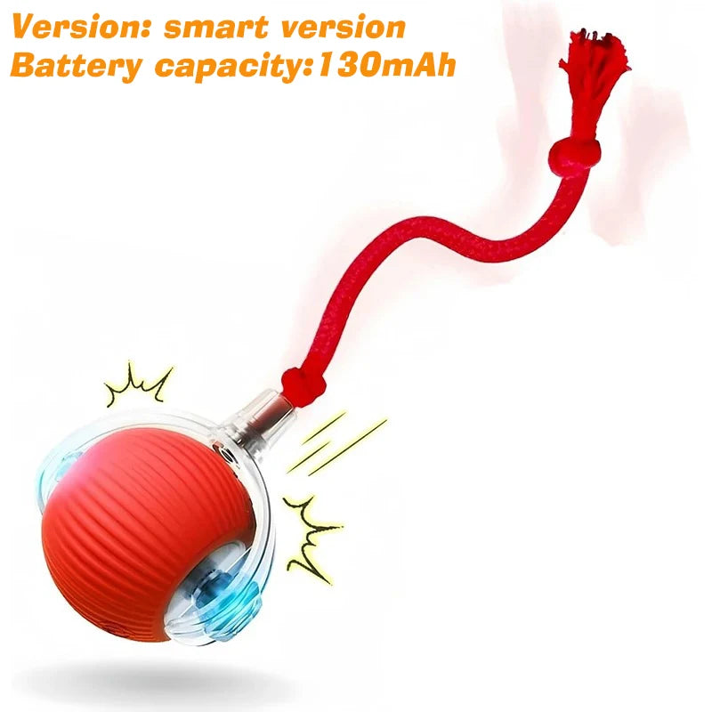 SmartRoll™ Interactive Dog Ball – Automatic Rechargeable Rolling Toy