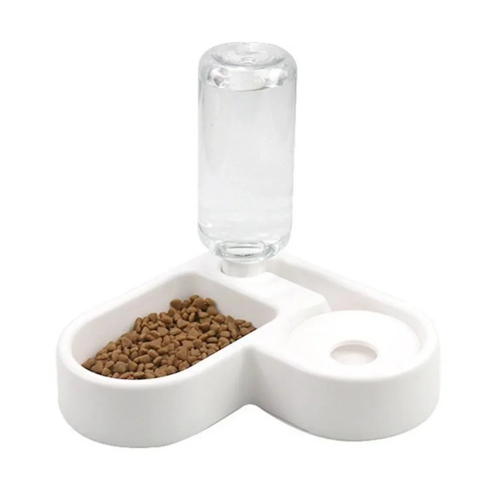 500ml Automatic Gravity Pet Feeder — Food & Water Bowl for Cats and Dogs