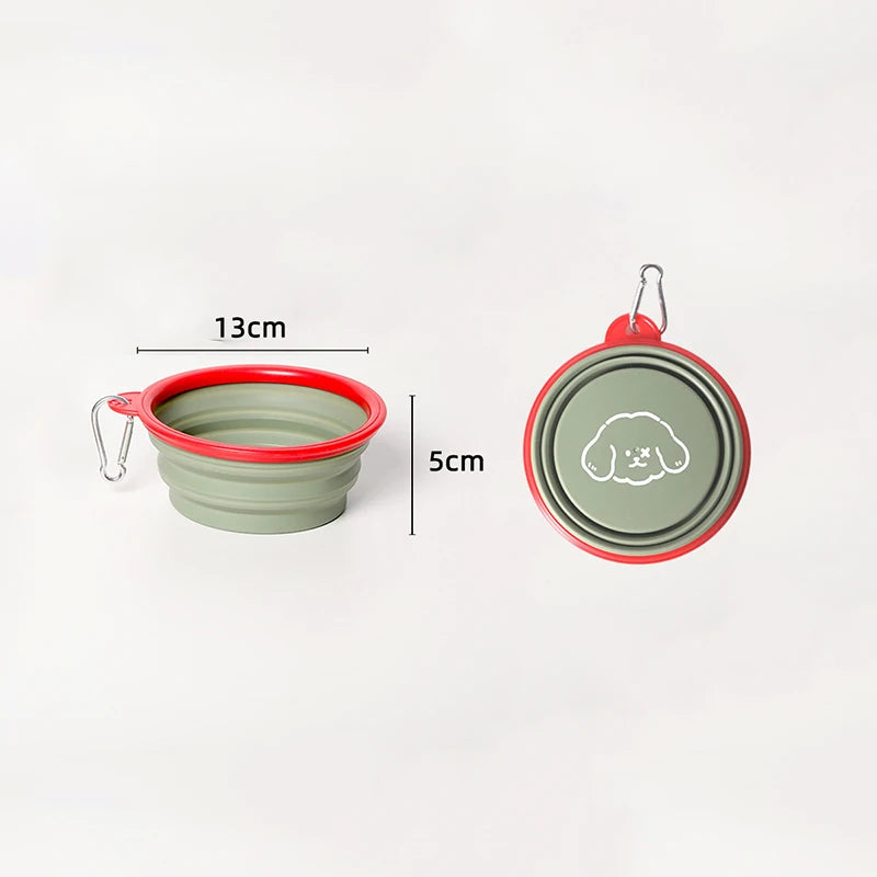 TravelBowl™ — Collapsible Travel Bowl for Pets