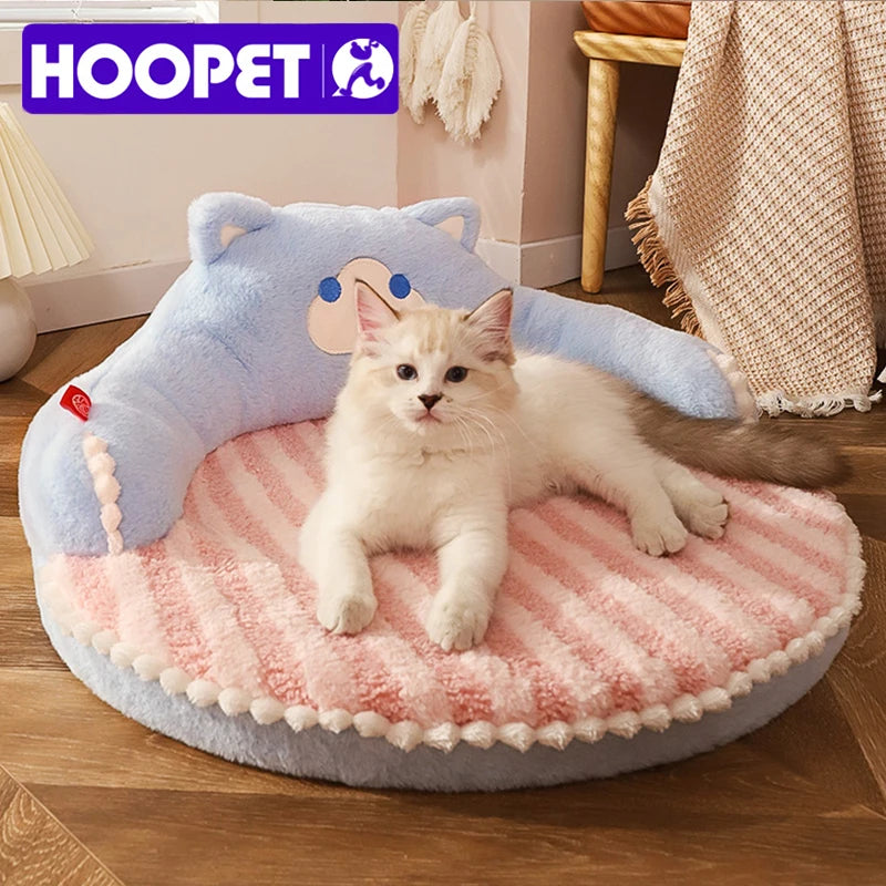 DreamPaws™ Plush Pet Cushion Bed – Soft Washable Mat for Cats & Small Dogs