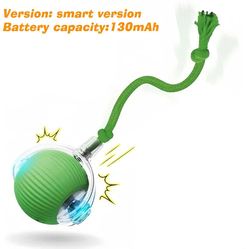SmartRoll™ Interactive Dog Ball – Automatic Rechargeable Rolling Toy