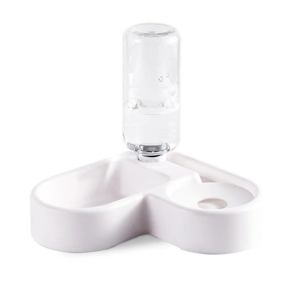 500ml Automatic Gravity Pet Feeder — Food & Water Bowl for Cats and Dogs