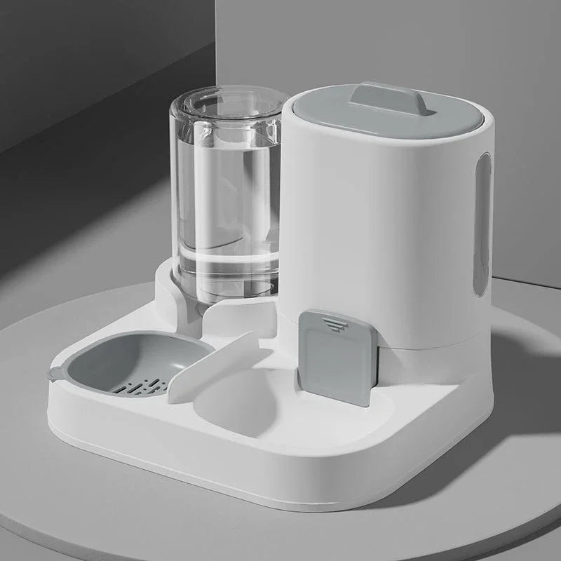 2-in-1 Pet Feeding & Water Bowl — Large Capacity for Cats and Dogs