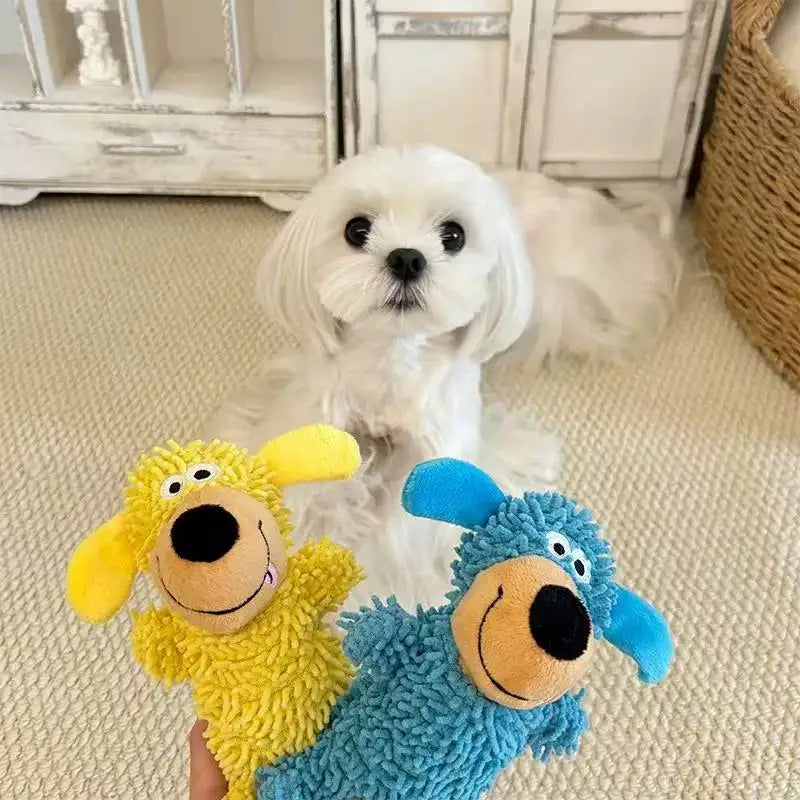 ChewBuddy™ Squeaky Dog Toy – Interactive Dental Chew Toy for Dogs